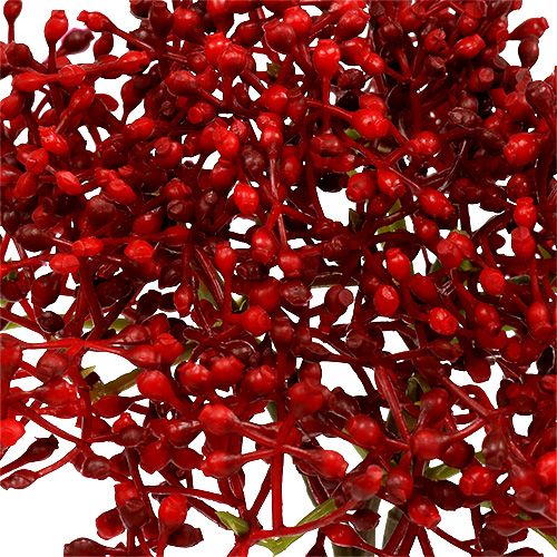 Floristik24 Ramo de flor de sabugueiro vermelho 55 cm 4 unidades