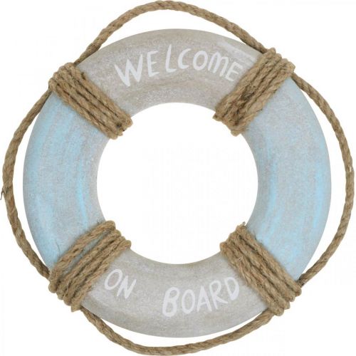 Maritime Deco Lifebuoy Madeira Náutica Deco Ø22cm