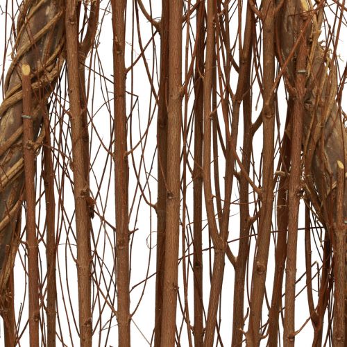 Itens Decoração de árvore de abeto em madeira decoração em madeira ramos naturais videiras 27,5x10x60cm
