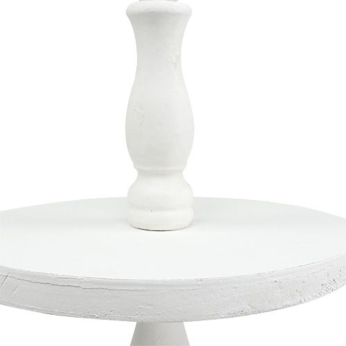 Prateleira de madeira branca H50cm | Floristik24.pt