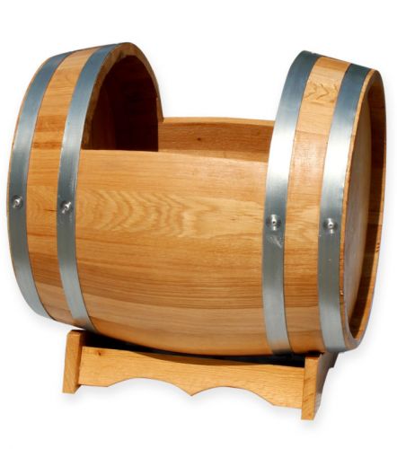 Itens Barril de planta, barril de madeira de carvalho deitado Ø41cm