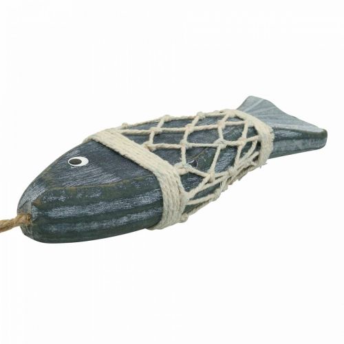 Floristik24 Peixe deco de madeira, peixe deco para pendurar 16,5 cm