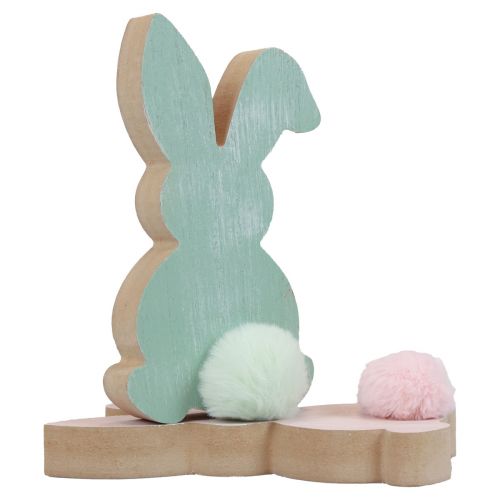 Itens Coelhinhos de madeira coelhinhos decorativos decoração de Páscoa madeira pastel 8,5×16cm 6 un