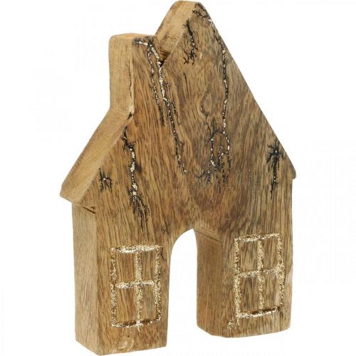 Itens Decoração de casa de madeira para casa de natal decoração de casa de madeira suporte de madeira H15cm