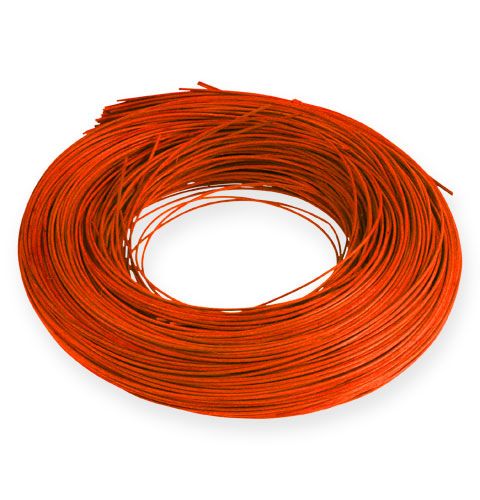 Floristik24 Rattan cana laranja 1,3 mm 250g