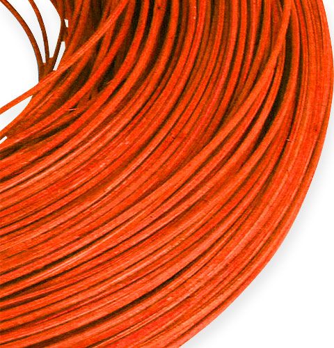 Floristik24 Rattan cana laranja 1,3 mm 250g
