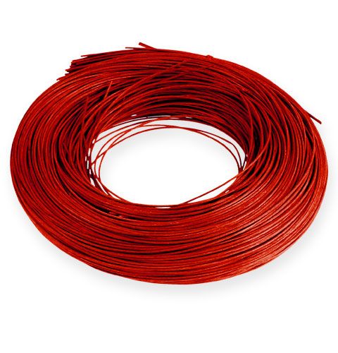 Floristik24 Vermelho vime 1,3mm 250g