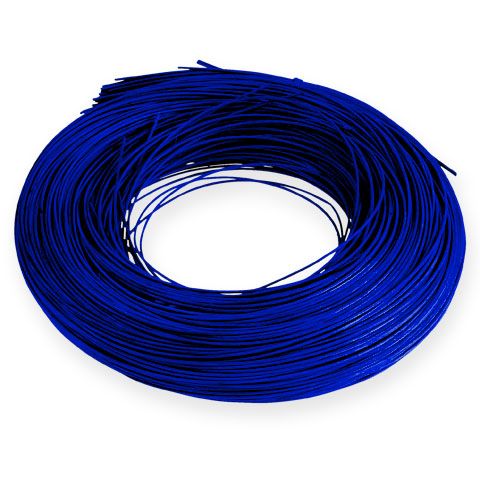 Floristik24 Tubo de vime azul 1.3mm 250g
