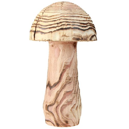 Itens Cogumelo de madeira para colocar cogumelo decorativo em madeira Paulownia Ø15cm Alt.28cm