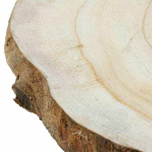 Itens Disco de madeira natureza Ø25-32cm