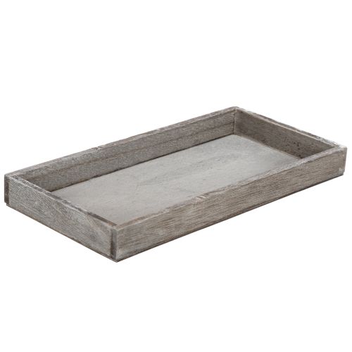 Bandeja retangular, ideal para cozinhas e salas de estar, 30 cm, conjunto com 4 peças.