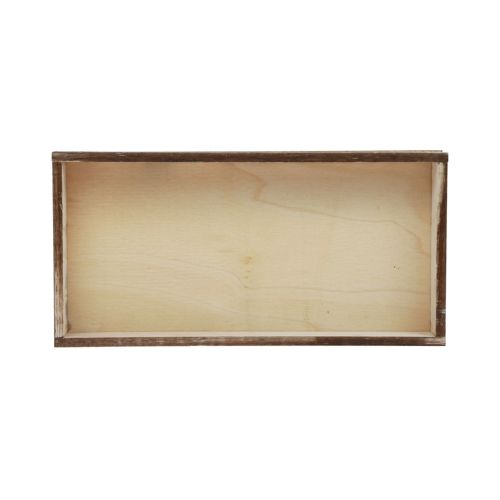 Itens Bandeja de madeira inflamada bandeja decorativa decoração de mesa rústica 24×12×3cm