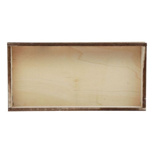 Itens Bandeja de madeira inflamada bandeja decorativa decoração de mesa rústica 30×15×3cm