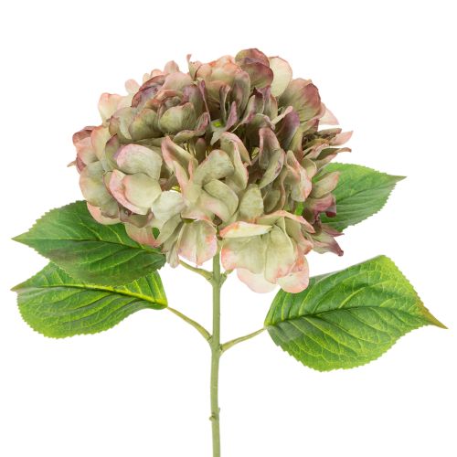 Flor decorativa artificial de hortênsia com haste, 46 cm comprar | Floristik24.pt