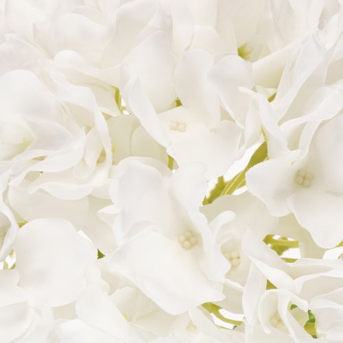 Flor artificial de hortênsia com haste longa para decoração, 48 cm | Floristik24.pt