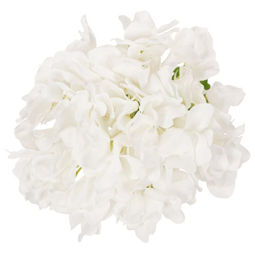 Flor artificial de hortênsia com haste longa para decoração, 48 cm | Floristik24.pt