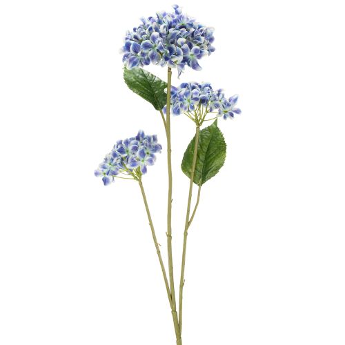 Itens Ramo florido de hortênsia para decoração elegante da casa, 80 cm, 2 peças
