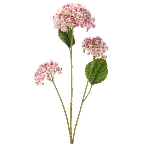 Itens Elegante flor artificial de hortênsia, um elemento decorativo duradouro, 80 cm, 2 peças.