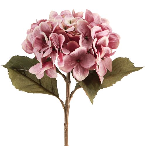 Itens Hortênsia artificial realista flores de seda rosa 52cm