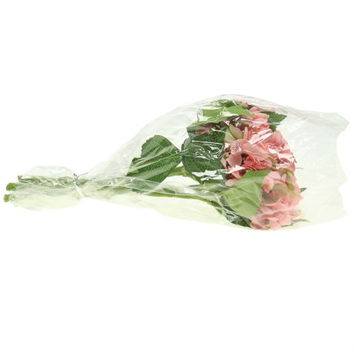Floristik24 Hortênsia rosa 33cm 1 peça