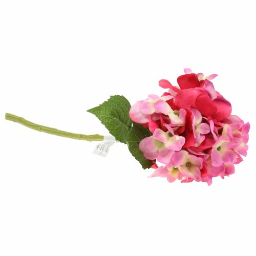 Floristik24 Flor artificial hortênsia rosa 36 cm
