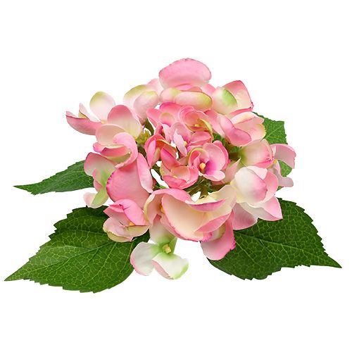 Floristik24 Hortênsia rosa 33 cm