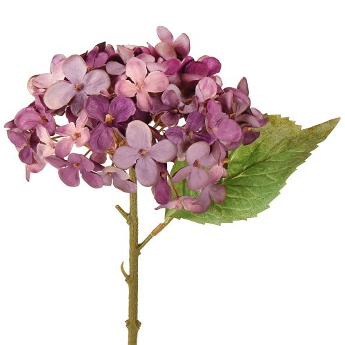 Hortênsias artificiais roxas flores artificiais hortênsia 34 cm 2 peças