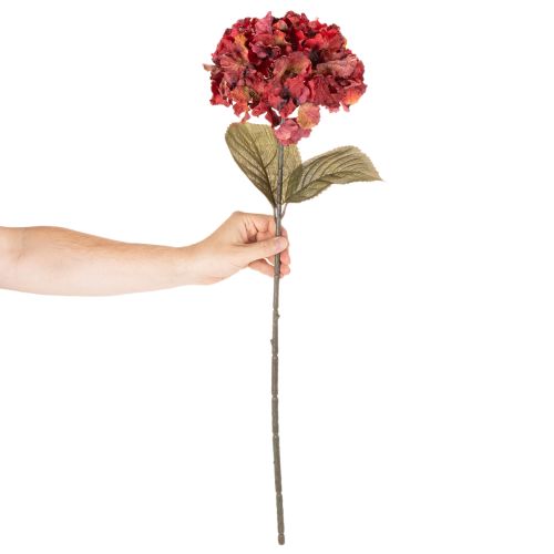 Ramo artificial de hortênsia florida, flor grande, 74 cm | Floristik24.pt