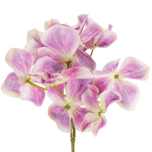 Itens Planta artificial de hortênsia, fácil de cuidar, para decoração duradoura, 110 cm, 2 peças.