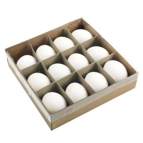 Itens Ovos de galinha brancos 10 unidades