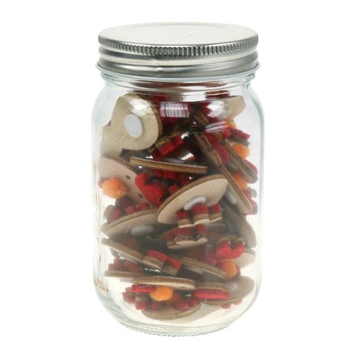 Itens Madeira Hahn em vidro 36pcs