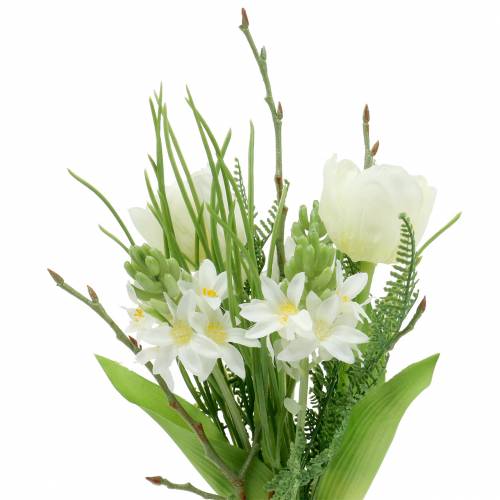 Floristik24 Bouquet com jacintos e tulipas artificiais 34cm