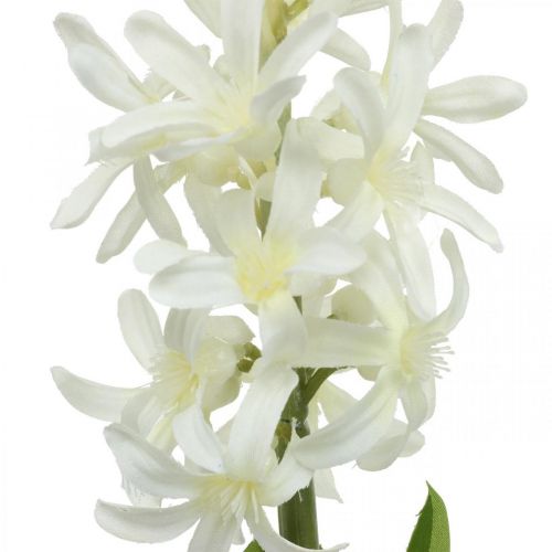 Itens Jacinto artificial com bulbo flor artificial branca para colar 29cm