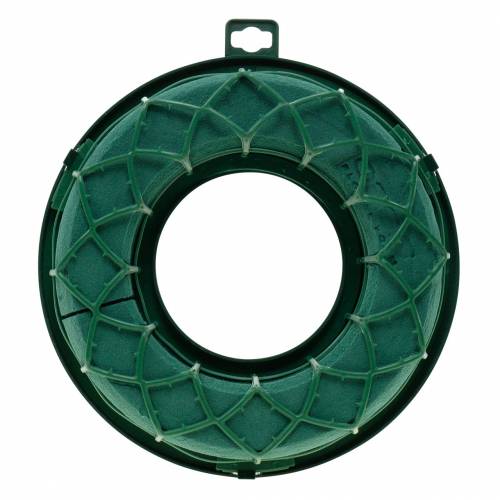 OASIS® IDEAL anel universal floral espuma grinalda verde H4cm Ø18,5cm 5pcs