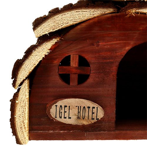 Itens Hedgehog Hotel Nature 24,5 cm x 15 cm x 17 cm