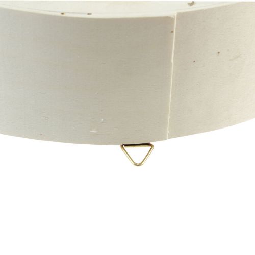 Floristik24 Casa de inseto natural redonda de madeira para hotel de insetos Ø28,5cm H6,5m