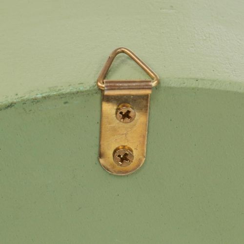 Floristik24 Inseto Casa de Inseto Redonda de Madeira Verde Girassol Ø25cm