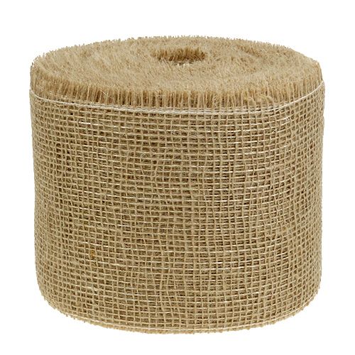 Itens Fita de juta natureza 15cm 40m
