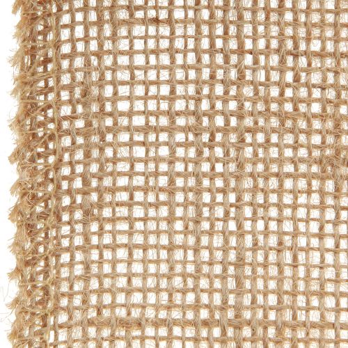 Itens Fita de juta caminho de mesa rústico natural fita de mesa de juta 20cm 9m
