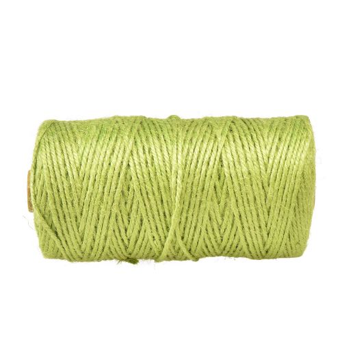 Itens Fita de juta verde claro fita de cordão de juta verde juta Ø3mm 200m
