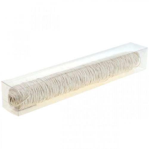 Itens Fita de juta Cordão natural branqueado Juta 2mm 150m