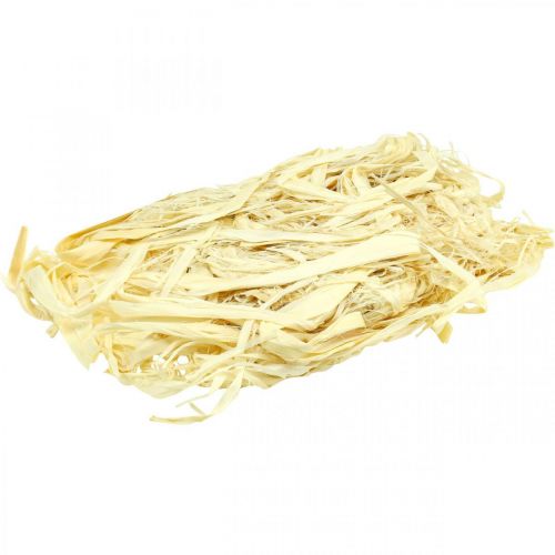 Itens Fibras vegetais naturais, fibra de juta branqueada 300g