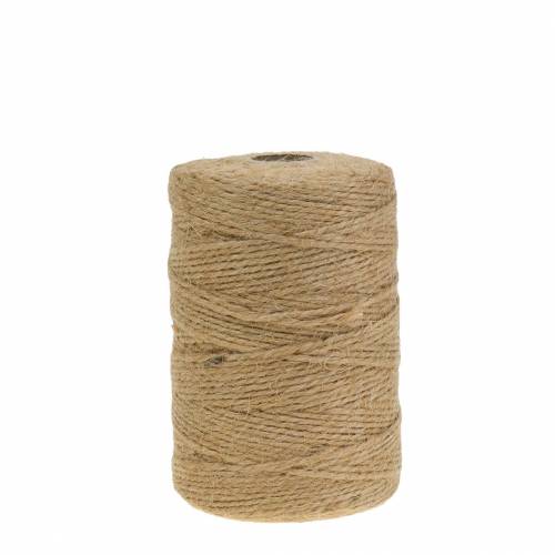 Itens Cordão de juta versátil natural 1mm 200m 1 peça