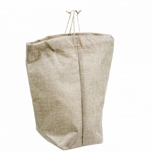Itens Saco de juta 28×10cm Alt.40cm