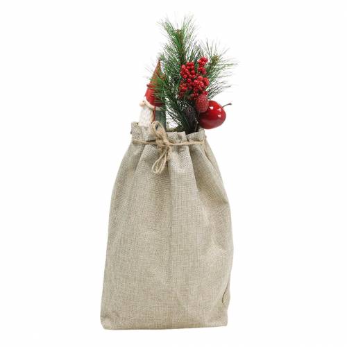 Itens Saco de juta Saco de presente 20 × 10cm Alt.30cm