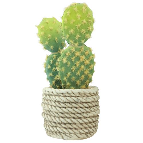 Itens Cacto em vaso cacto artificial sortido 28 cm 2 unidades