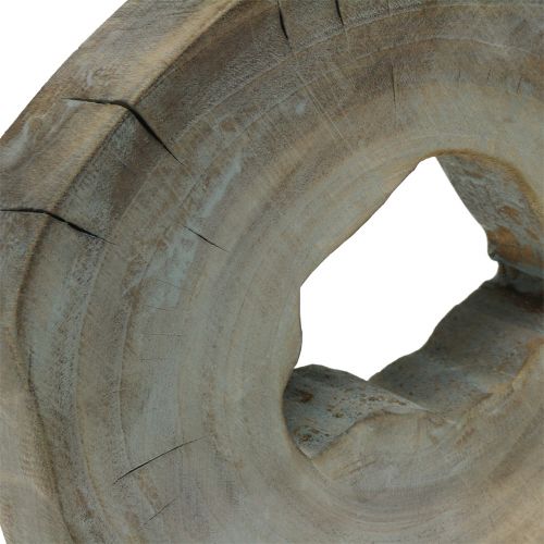 Floristik24 Escultura decorativa de cânfora em madeira Alt.22,5cm