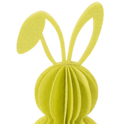Itens Coelho decorativo de papel para pendurar, perfeito para decoração de primavera, 20 cm, 4 peças.