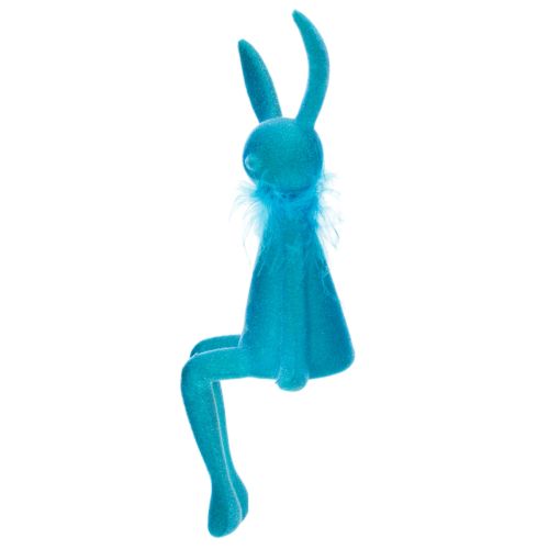 Itens Coelhinho decorativo de Páscoa para prateleira, ideal como charmosa decoração de mesa na primavera, 27 cm, 2 peças