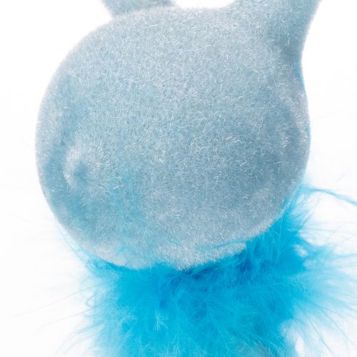 Itens Coelhinho decorativo fofo para a Páscoa, enfeite de prateleira para janela, 36 cm, 2 peças.